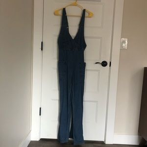 Light and flowy Jean jumpsuit